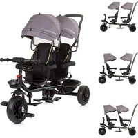 Chipolino Dreirad Hip Hop, zwei Kinder, bis 40 kg,