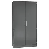 Californian Products CP Stahlschrank C 3000 Asisto 141002-000 S10056 anthrazit 100,0 x 43,5 x 198,0 cm, aufgebaut