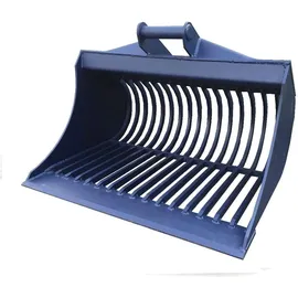 SRM Design Grobsiebschaufel Siebschaufel 80 cm Sieblöffel MS03 Sortierlöffel Steinschaufel