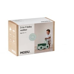 MODU 3-in-1 Lauflernwagen Ocean Mint + Forest Green