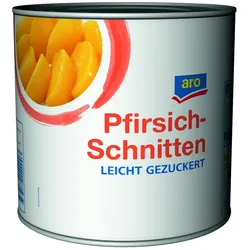aro Pfirsich-Schnitten Leicht Gezuckert (2,65 kg)