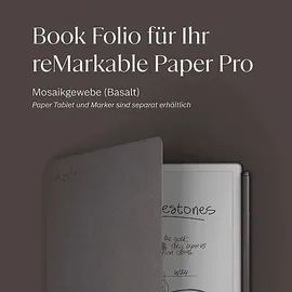 reMarkable BookFolio Pro für reMarkable Basalt