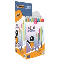 Druckkugelschreiber »M10«, farbig sortiert mehrfarbig, BIC