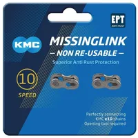 KMC Kettenverschlussglied 10-fach Silber