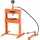 Vevor Hydraulikpresse 10 t (H-Rahmen) mit Pressplatte, einstellbare Hydraulikpresse (Max. Zylinder 130 mm) mit Überdruckventil, geeignet zum Biegen/Richten/Stanzer Orange