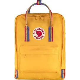 Fjällräven Kanken Rainbow 16 l warm yellow/rainbow pattern