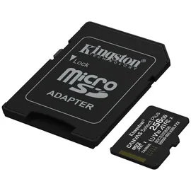 Kingston Canvas Select Plus Gen3 150MB/s A1 Einschließlich SD Adapter - SDCS3/256GB