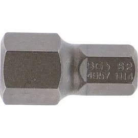 BGS Bit Innen-6-Kant 30 mm Antrieb Außensechskant 10 mm (3/8) Innensechskant 14 mm 10 Stück