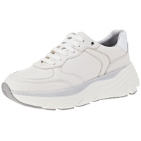 GEOX Damen D DIAMANTA A Sneaker, Off White, 36 EU