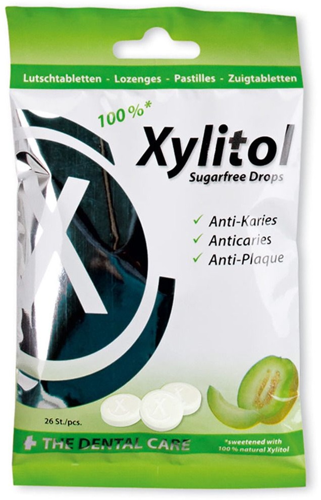 miradent Xylitol Drops Melone zuckerfrei Bonbons 60 g 60 g Bonbons