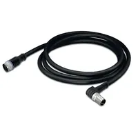 WAGO 756-5502/030-010 Sensor-/Aktor-Steckverbinder, konfektioniert M12 Stecker, gewinkelt, Buchse,
