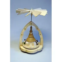 Erzgebirgische Volkskunst Richard Glässer GmbH Glässer Erzgebirge Wärmespiel Seiffener Kirche Höhe 11 cm