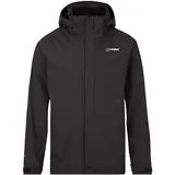 Berghaus Herren Hillwalker Interactive Gore-Tex Shell-Jacke, wasserdicht | Atmungsaktiv | Strapazierfähige Jacke Jacke, Schwarz/Schwarz, S