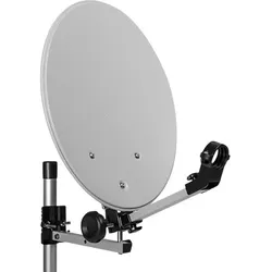 Megasat Sat-Anlage mit Transportkoffer Kompass LNB Satellitenspiegel