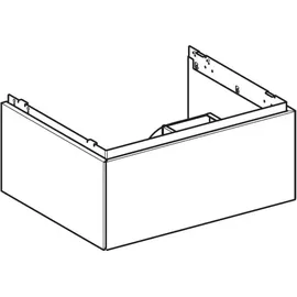 Geberit Waschtischunterschrank 1 Schublade 59,2 x 26,6 x 47 cm Lava