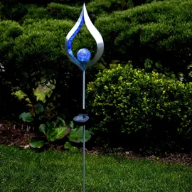 Star Trading LED Solar Garten Deko Beleuchtung Gartenstecker Solarlampe Kugel Außen