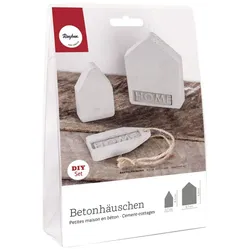 rayher BP: Betonhäuschen (2x klein/1x groß)