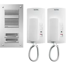 Elcom Türsprechanlage Set ASU-2EL UP 2WE (1000521)