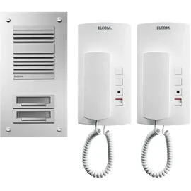 Elcom Türsprechanlage Set ASU-2EL UP 2WE (1000521)