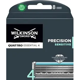 Wilkinson Rasierklingen Quattro Titanium Sensitive 8 St.