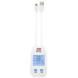 UNI-T UNI-T, UT658DUAL, USB Tester, mit Kabel, USB-A + USB-C