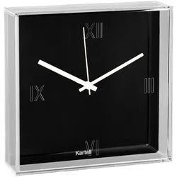 Kartell - Tic & Tac Wanduhr, schwarz