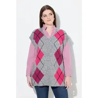 Ulla Popken Pullunder grau L-XL