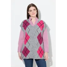 Ulla Popken Pullunder grau L-XL