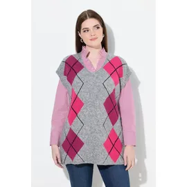 Ulla Popken Pullunder grau L-XL