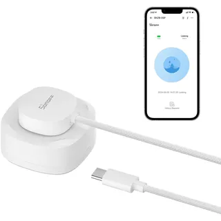 SONOFF SNZB-05P Zigbee Wassermelder + WLDC200 Wassersensor Kabel,Smart Home Wasserwächter,Wassermelder für Küchen,Keller und Badezimmer,Kompatibel mit Alexa und Google Assistant,Erfordert Zigbee Hub