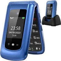Seniorenhandy Klapphandy ohne Vertrag,GSM Großtasten Mobiltelefon SOS