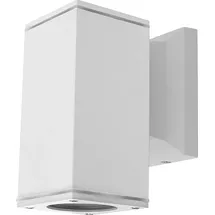 Aigostar LED Wandleuchte Eckig mit GU10 Fassung IP65 in Weiß 1 Flammig mit Leuchtmittel Warmweiß