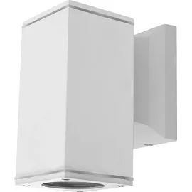 Aigostar LED Wandleuchte Eckig mit GU10 Fassung IP65 in Weiß 1 Flammig mit Leuchtmittel Warmweiß