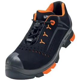 Uvex Sicherheitshalbschuhe S1P SRC uvex 2 aus Mikrovelours, uvex xenova® Kunststoffkappe, Weite 10, Größe 37