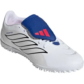 adidas Predator Club Fold-Over Tongue TF Herren Cloud White/Zero Met./Team Royal Blue 40,5