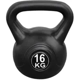 Vivol Kettlebell 16kg Vinyl - Kugelhantel Training Gewicht met Premium Kunststoffmantel und Zementfüllung - Für Gym, Crossfit und Fitness zu Hause