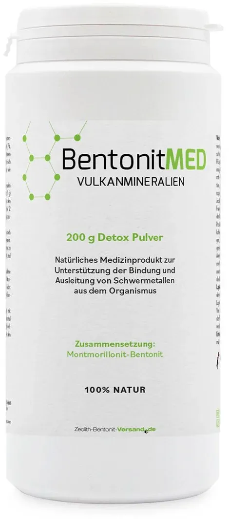 Bentonit MED Detox Pulver 200 g