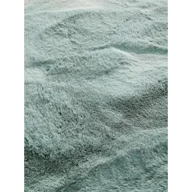 benuta nest - Kunstfell-Teppich Dave Mint ø 120 cm