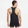 Nike Fast Dri-FIT Singlet Lauf-Tanktop Herren 010 black/reflective silv S