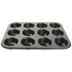 Vogue antihaftbeschichtete Muffinform 12 Muffins