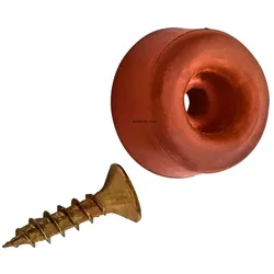 Hufa Schneidhexe Hobby 495/600 Gummifuß mit Schraube für Grundplatte