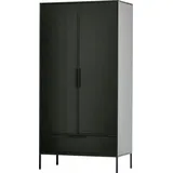 Woood Adam Garderobenschrank 100 x 0 x 0 schwarz