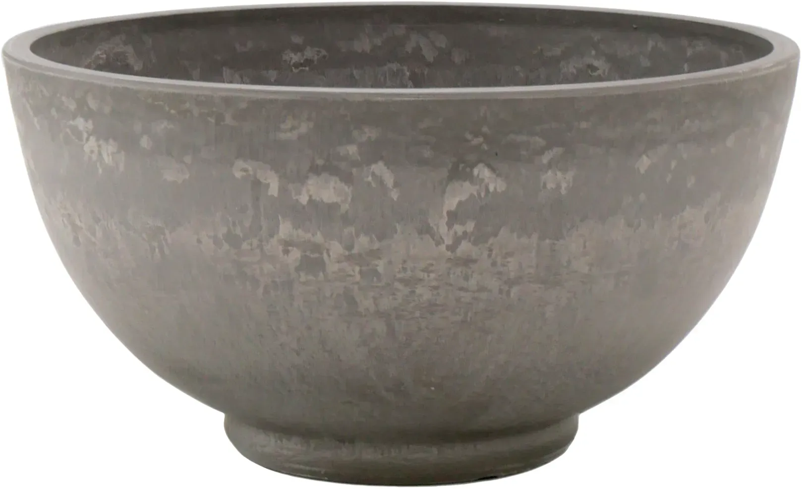 Ecostone Schale ECO701 D33H17cm 70% Recycling  - grau