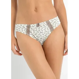 bonprix Slip 3 St. Braun 40/42
