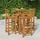 vidaXL Gartenbar-Set 5-tlg. Braun