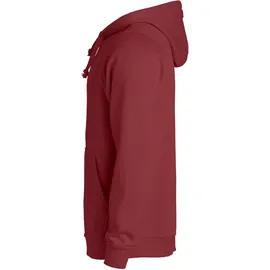 New Wave Basic Hoodie Rot XS