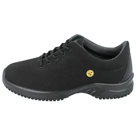 Abeba 36776 UNI6 Niedriger Schuh, O2, FO, SRC, schwarz Größe 37