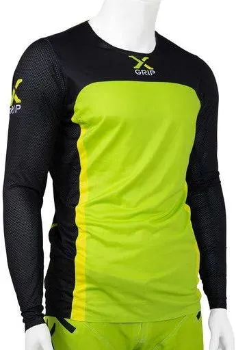 X-GRIP Motocross Jersey Titanium - L