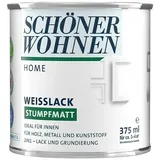 SCHÖNER WOHNEN-Farbe Home Weißlack 9441.0375.0000 (Reinweiß, 375 ml, Stumpfmatt)