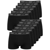 NUR DIE 3D-Flex Classic Boxershorts Schwarz / Grau XL 3er Pack